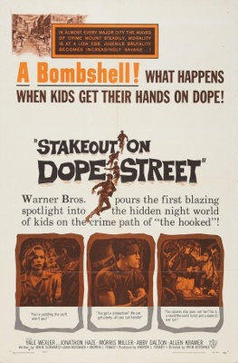 Stakeout on Dope Street Wooden Framed Poster
