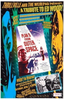 Plan 9 from Outer Space Metal Framed Poster