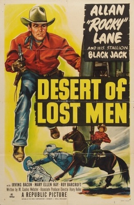 Desert of Lost Men Metal Framed Poster