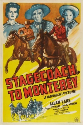 Stagecoach to Monterey Poster 732853