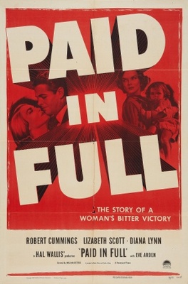 Paid in Full Poster with Hanger