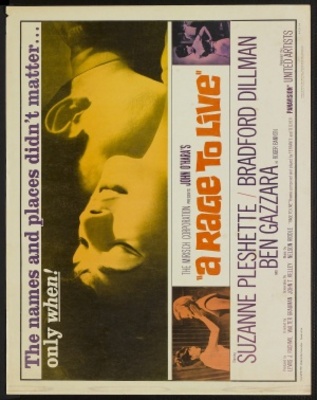 A Rage to Live poster