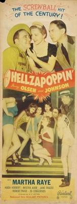 Hellzapoppin Wooden Framed Poster