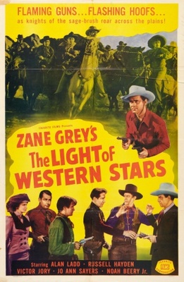 The Light of Western Stars Metal Framed Poster