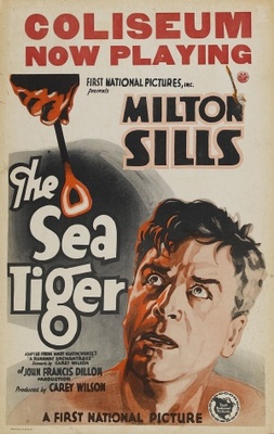 The Sea Tiger Wooden Framed Poster