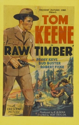 Raw Timber Poster with Hanger