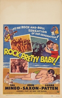 Rock, Pretty Baby Metal Framed Poster