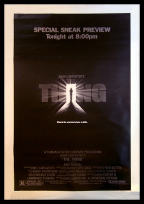 The Thing Poster with Hanger