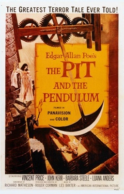 Pit and the Pendulum Metal Framed Poster