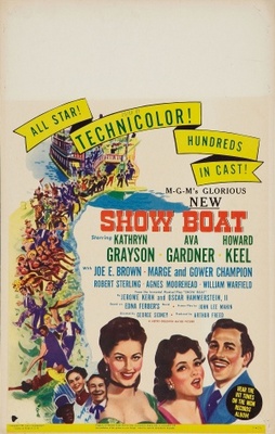 Show Boat Wooden Framed Poster