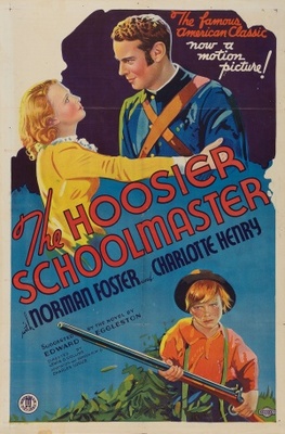 The Hoosier Schoolmaster Wooden Framed Poster