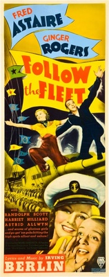 Follow the Fleet Canvas Poster