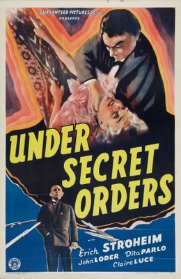 Under Secret Orders Wooden Framed Poster