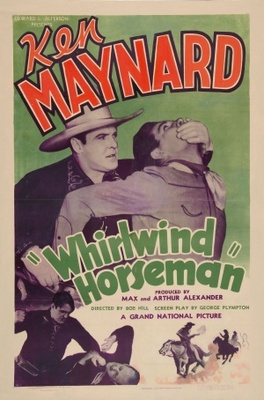 Whirlwind Horseman Poster with Hanger