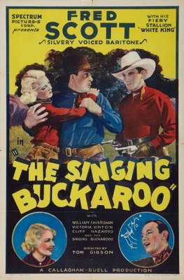 The Singing Buckaroo Metal Framed Poster
