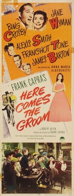 Here Comes the Groom Wooden Framed Poster