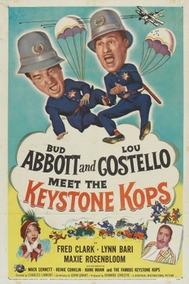 Abbott and Costello Meet the Keystone Kops Canvas Poster