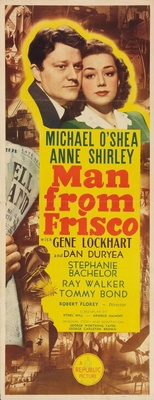 Man from Frisco Metal Framed Poster