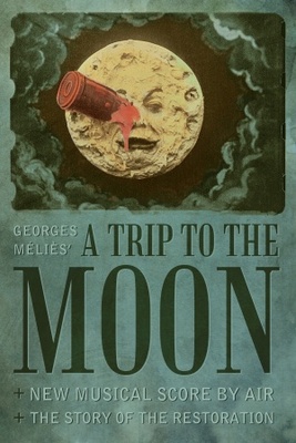 Le voyage dans la lune Metal Framed Poster