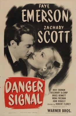 Danger Signal Metal Framed Poster