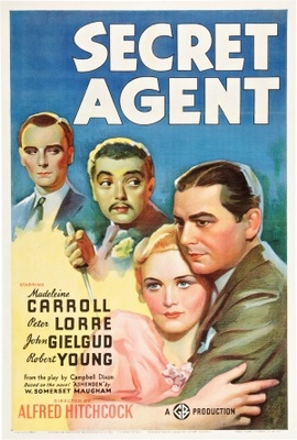 Secret Agent Canvas Poster