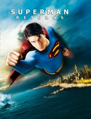 Superman Returns Wooden Framed Poster