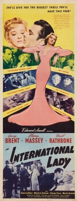 International Lady Poster with Hanger