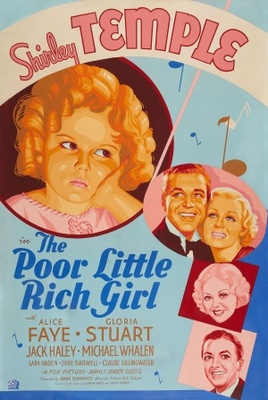 Poor Little Rich Girl Metal Framed Poster