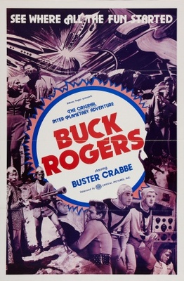 Buck Rogers Wood Print