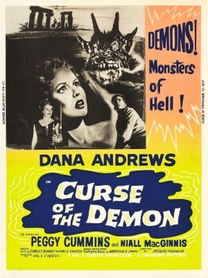 Night of the Demon Poster with Hanger