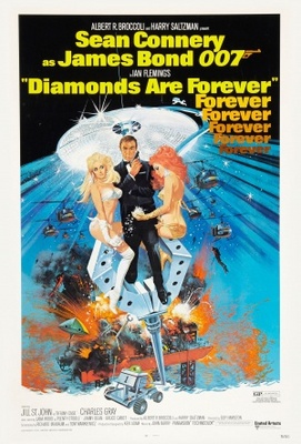Diamonds Are Forever Metal Framed Poster