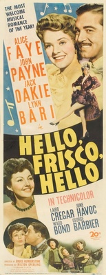Hello Frisco, Hello Poster with Hanger