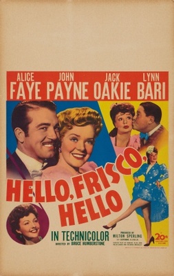 Hello Frisco, Hello Poster with Hanger