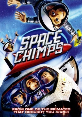 Space Chimps Poster with Hanger
