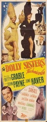 The Dolly Sisters Wooden Framed Poster