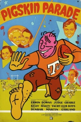 Pigskin Parade Poster with Hanger