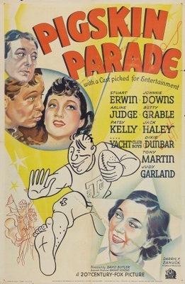 Pigskin Parade Poster with Hanger