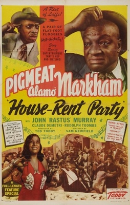 House-Rent Party Wooden Framed Poster