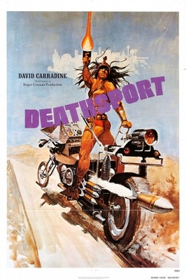 Deathsport Poster with Hanger