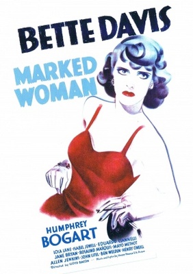 Marked Woman Wooden Framed Poster
