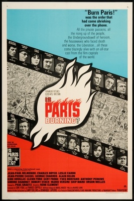 Paris brÃ»le-t-il? Wooden Framed Poster