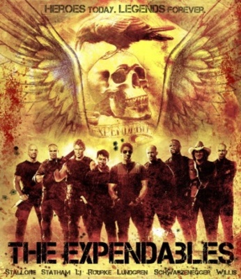 The Expendables Metal Framed Poster