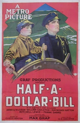 Half-a-Dollar Bill Metal Framed Poster