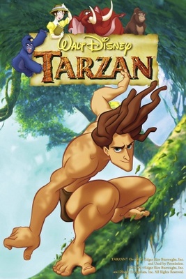 Tarzan Metal Framed Poster