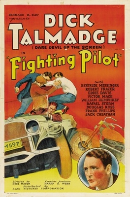 The Fighting Pilot Metal Framed Poster