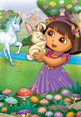 Dora's Enchanted Forest Adventures Wooden Framed Poster