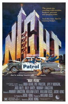 Night Patrol Poster with Hanger
