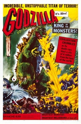 Godzilla, King of the Monsters! Wooden Framed Poster