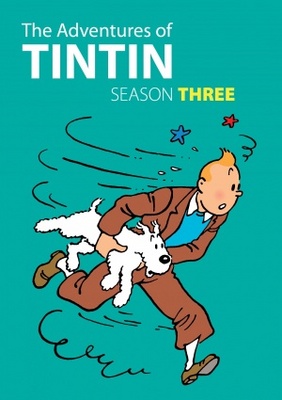 Les aventures de Tintin Metal Framed Poster