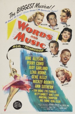 Words and Music Canvas Poster